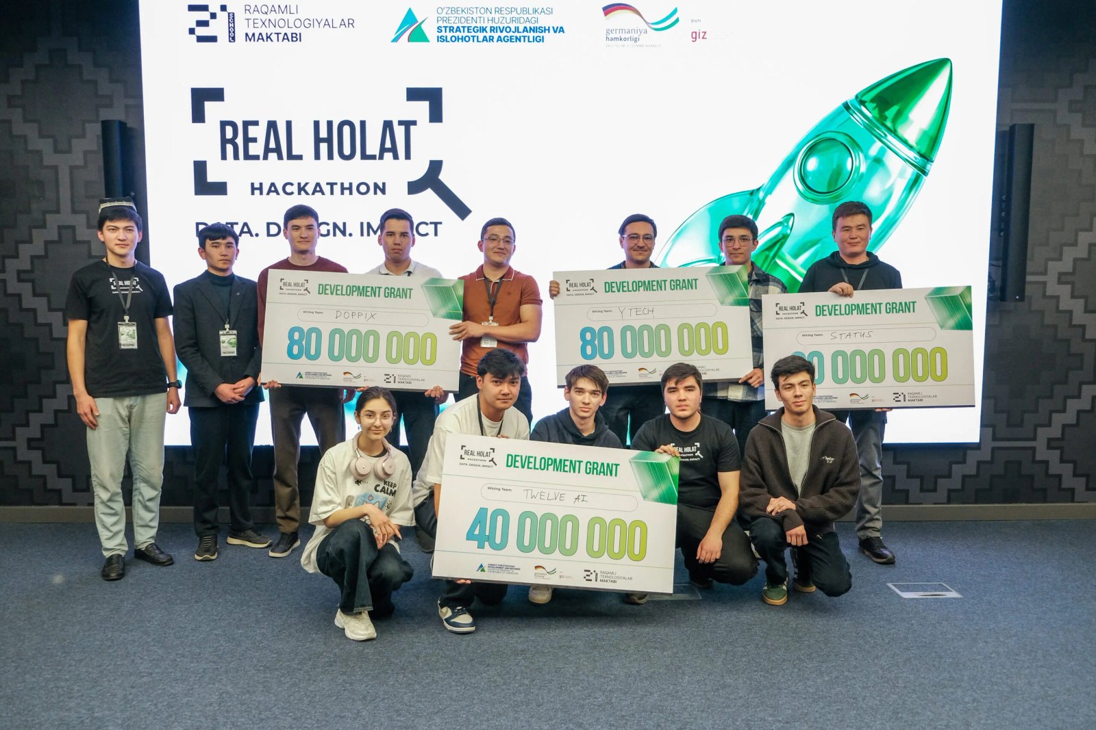 Награждены победители хакатона «Real holat»