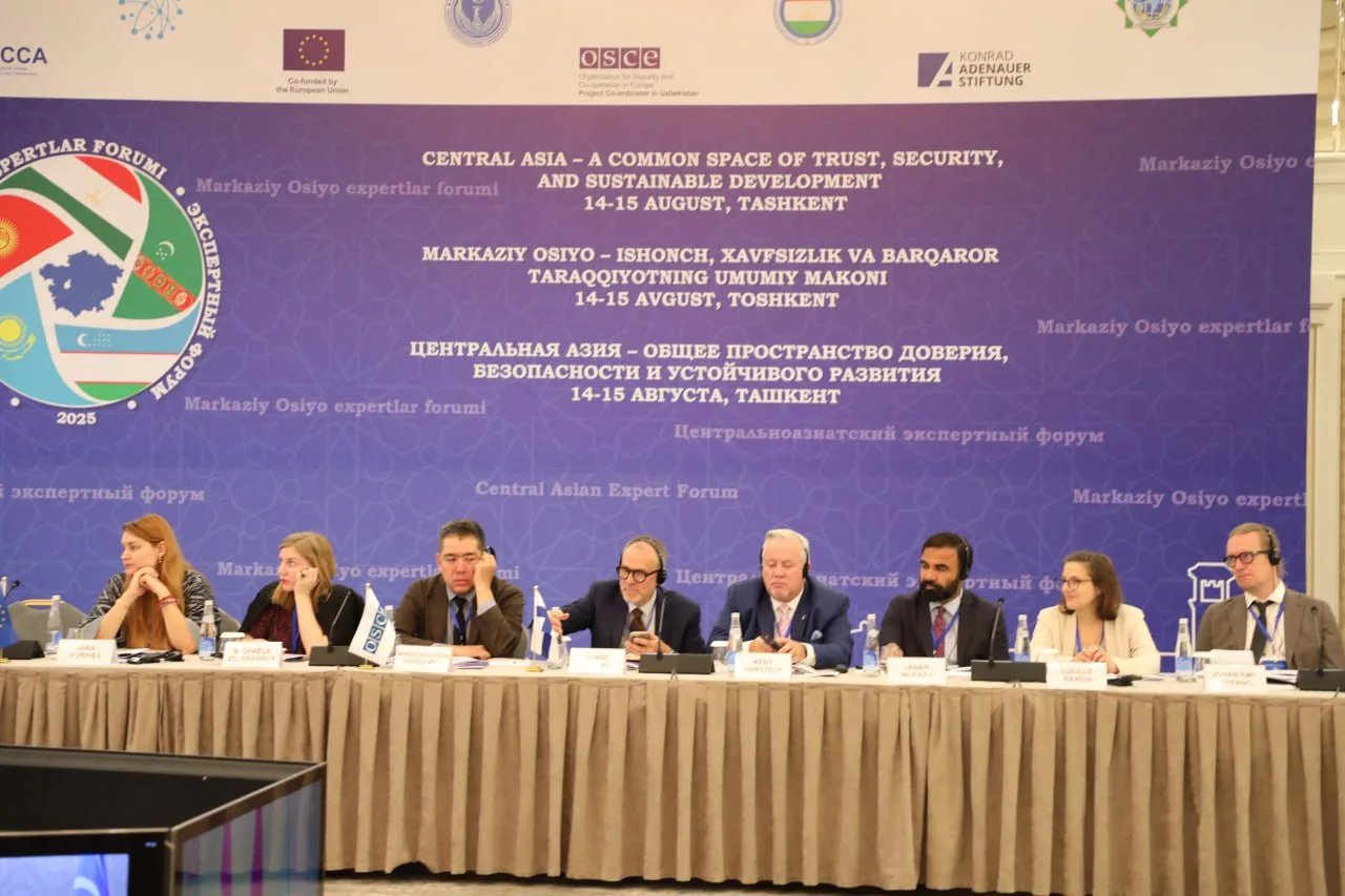 Toshkentda “Markaziy Osiyo - ishonch, xavfsizlik va barqaror taraqqiyotning umumiy makoni” mavzusida VIII Markaziy Osiyo ekspertlar forumi boshlandi